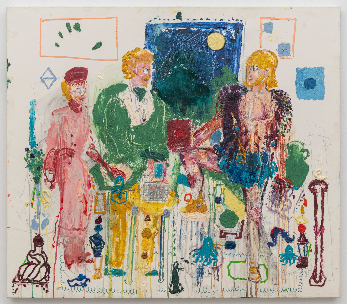 Thomas&nbsp;Trosch, Red Painting For Sale, 2024