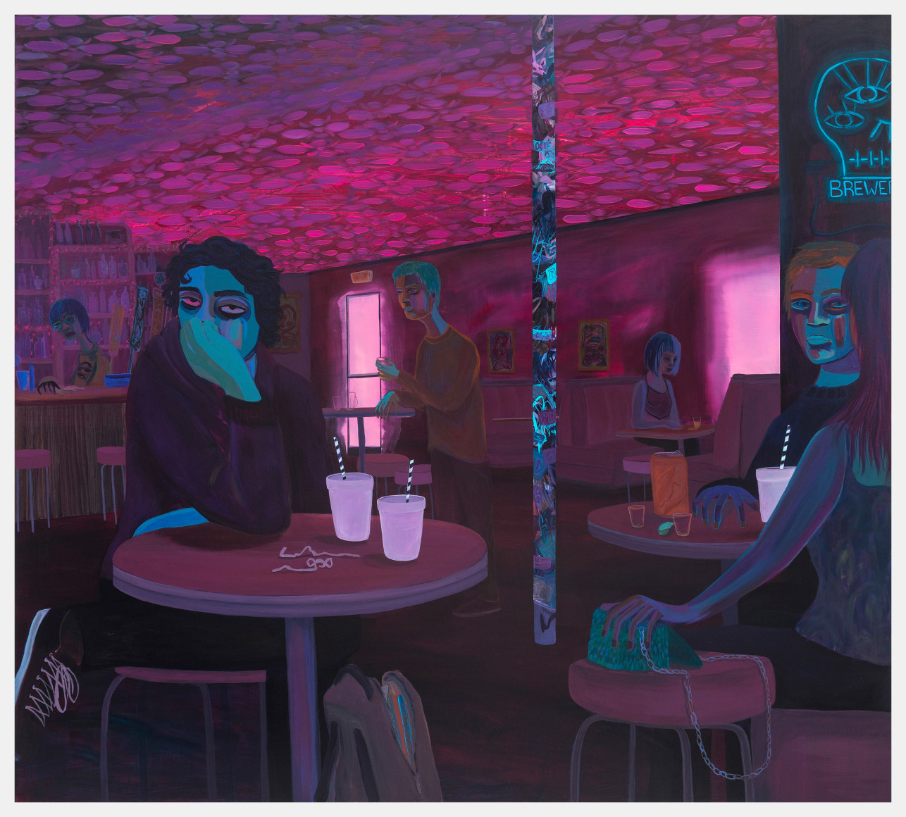 Danielle Roberts, In the morning sun, 2022