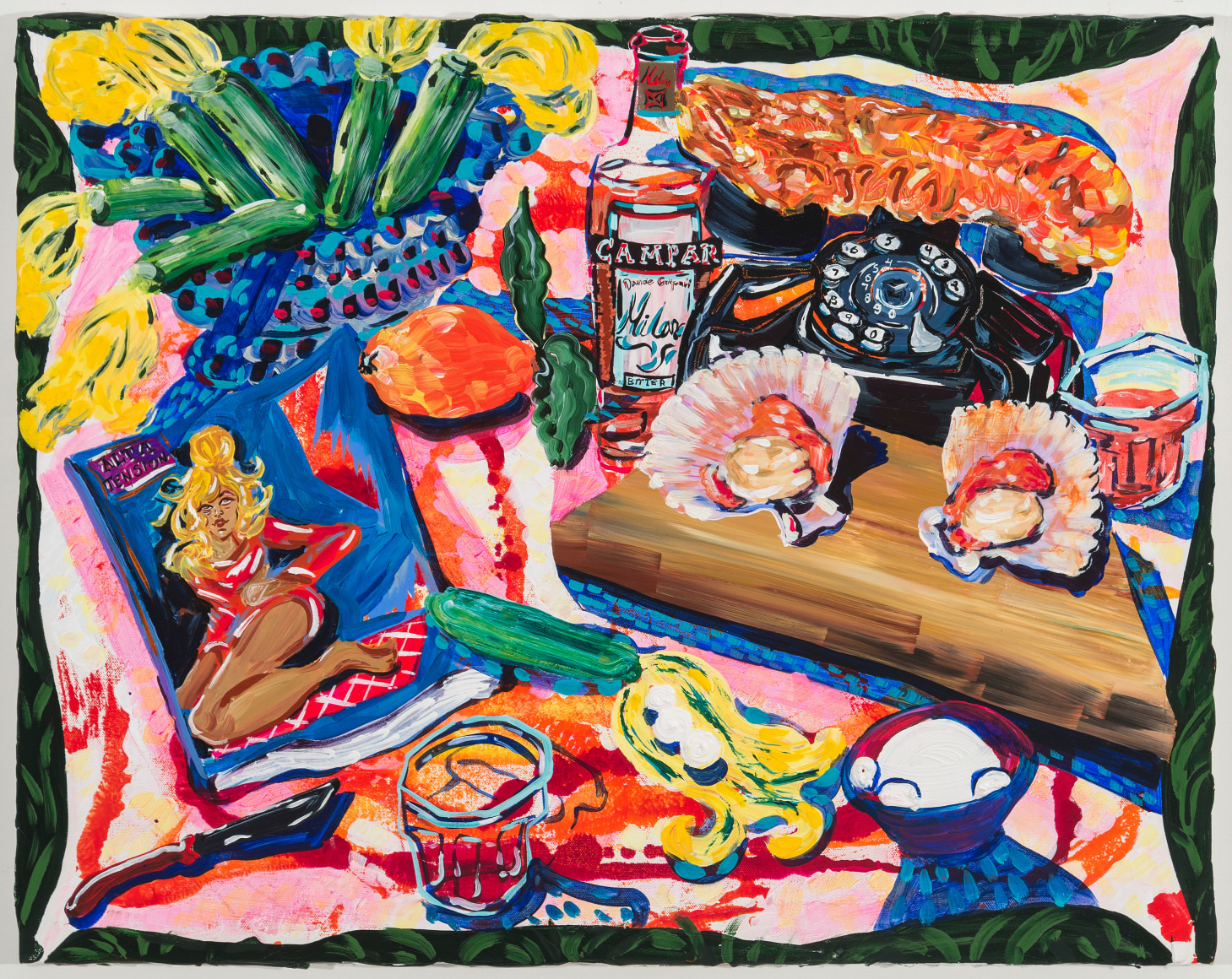 Kate Pincus-Whitney, Feast in the Neon Jungle: Dreams from Cefalu (You can call me on my shell phone), 2020