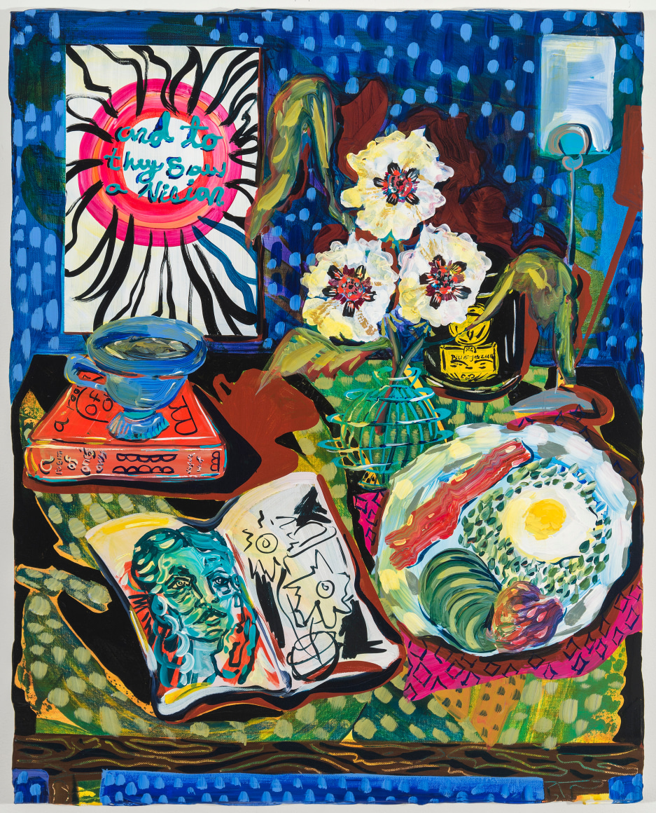 Kate Pincus-Whitney, Feast in the Neon Jungle: Room of One&#039;s Own, 2020
