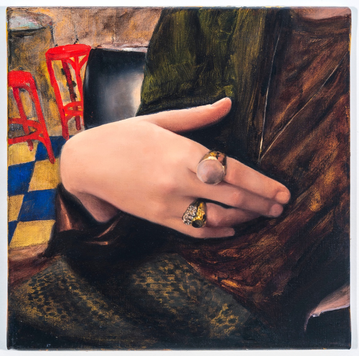 Jenna Gribbon, Erotic Hand In Public, 2018