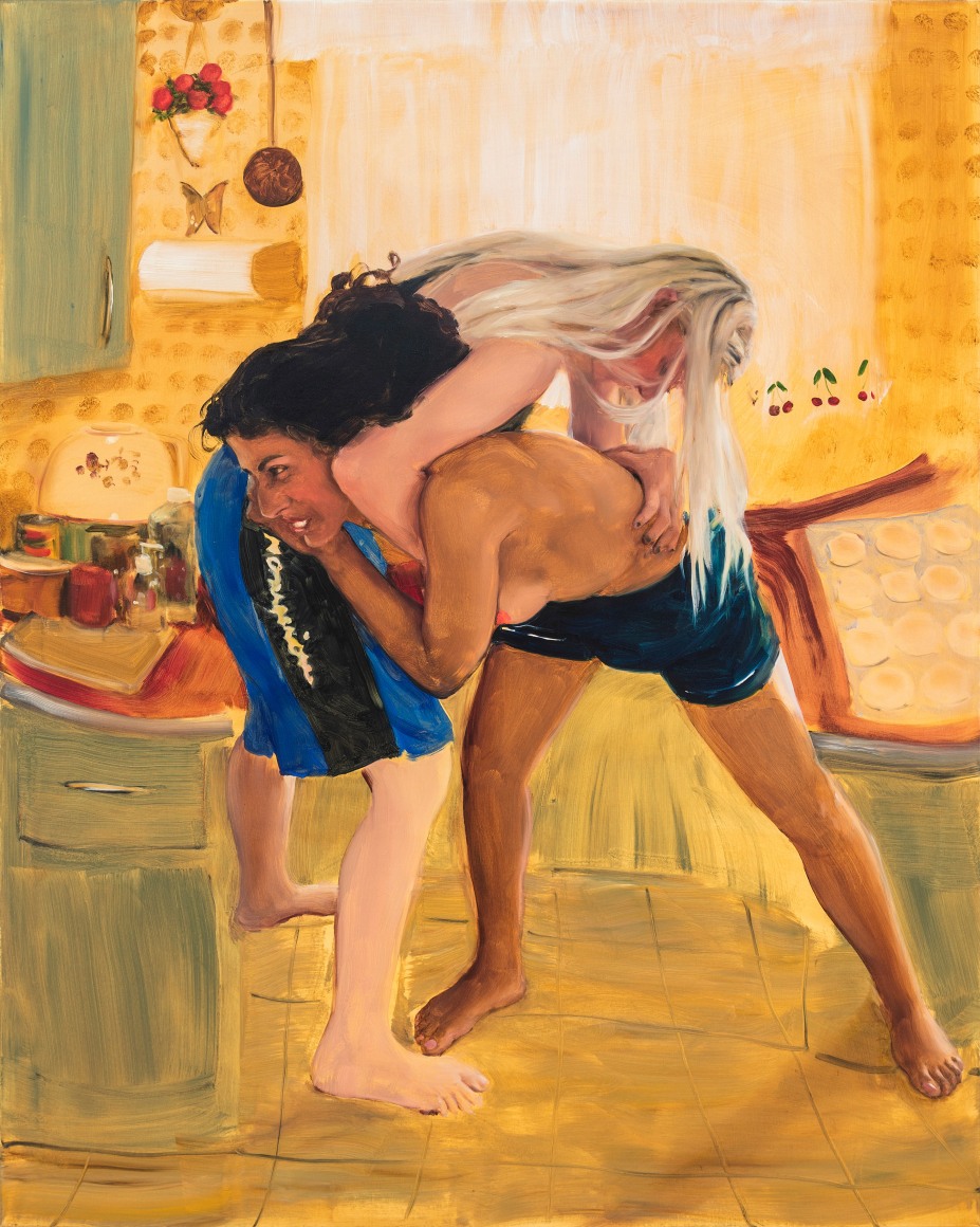 Jenna Gribbon, Grandmother&rsquo;s kitchen wrestlers, 2019