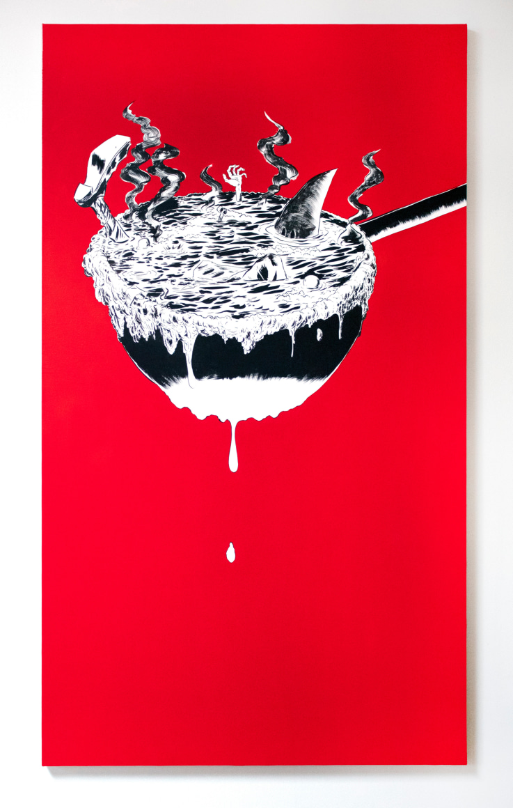 MARK THOMAS GIBSON, A Cruel Gruel of Fools, 2019