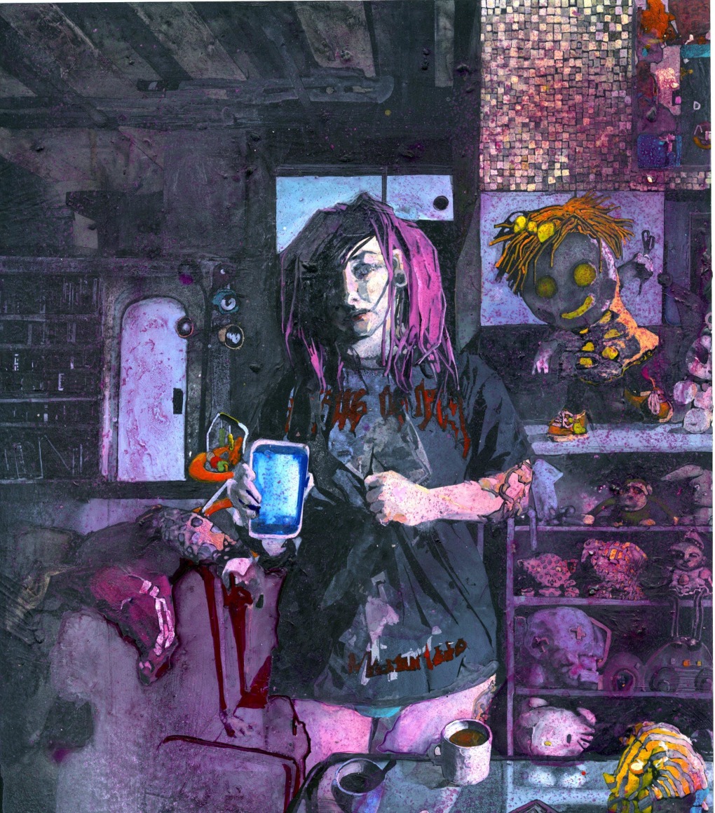 Zak Smith, Babysitter Painting, 2018