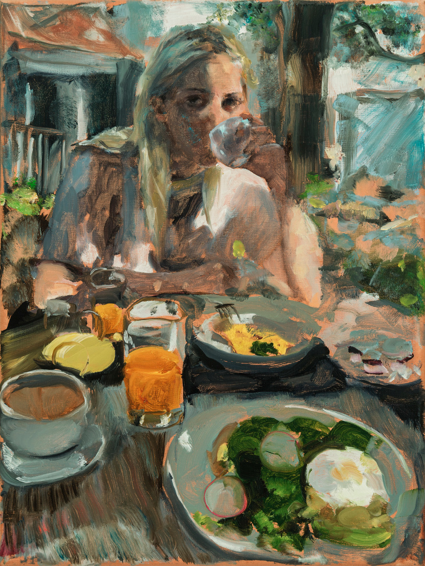 Jenna Gribbon, When I looked at you the light changed, 2019