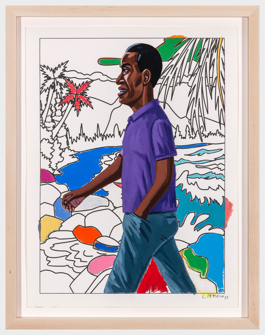 Lamar Peterson, Crashing Waves, 2022