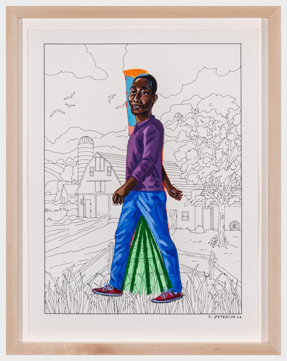 Lamar Peterson, Past the Old Farm, 2022