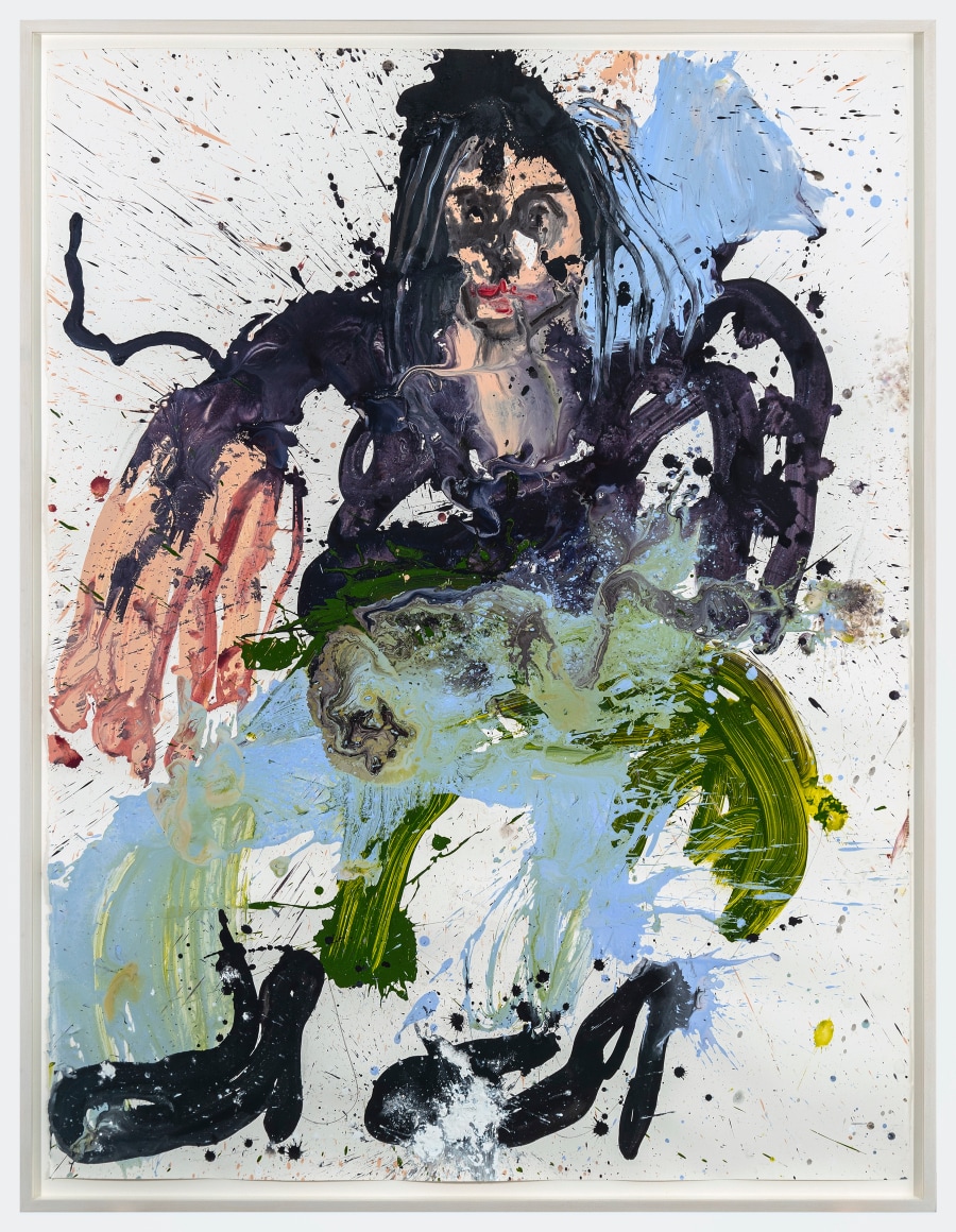 Cristina de&nbsp;Miguel, Self-portrait wearing heels, 2022