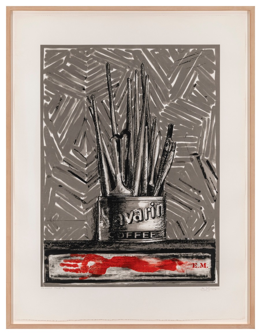 Jasper&nbsp;Johns, Savarin, 1977-81