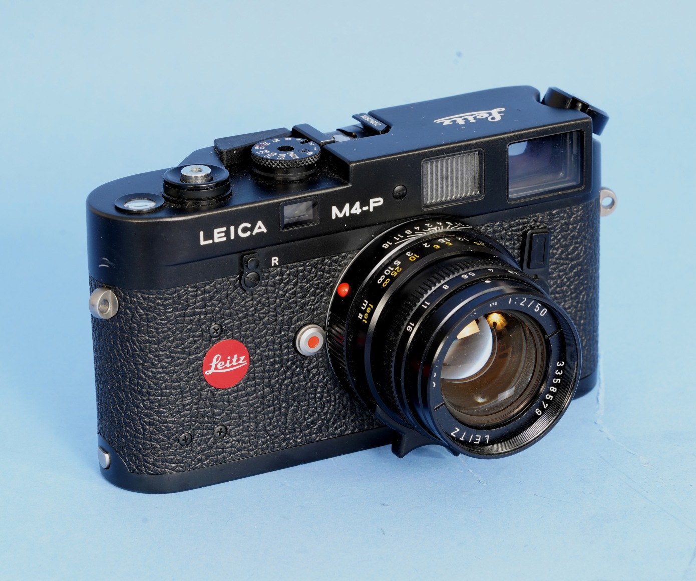 Leica M4P Black body Camera #1650062 with a 50mm Leits F2 50MM 