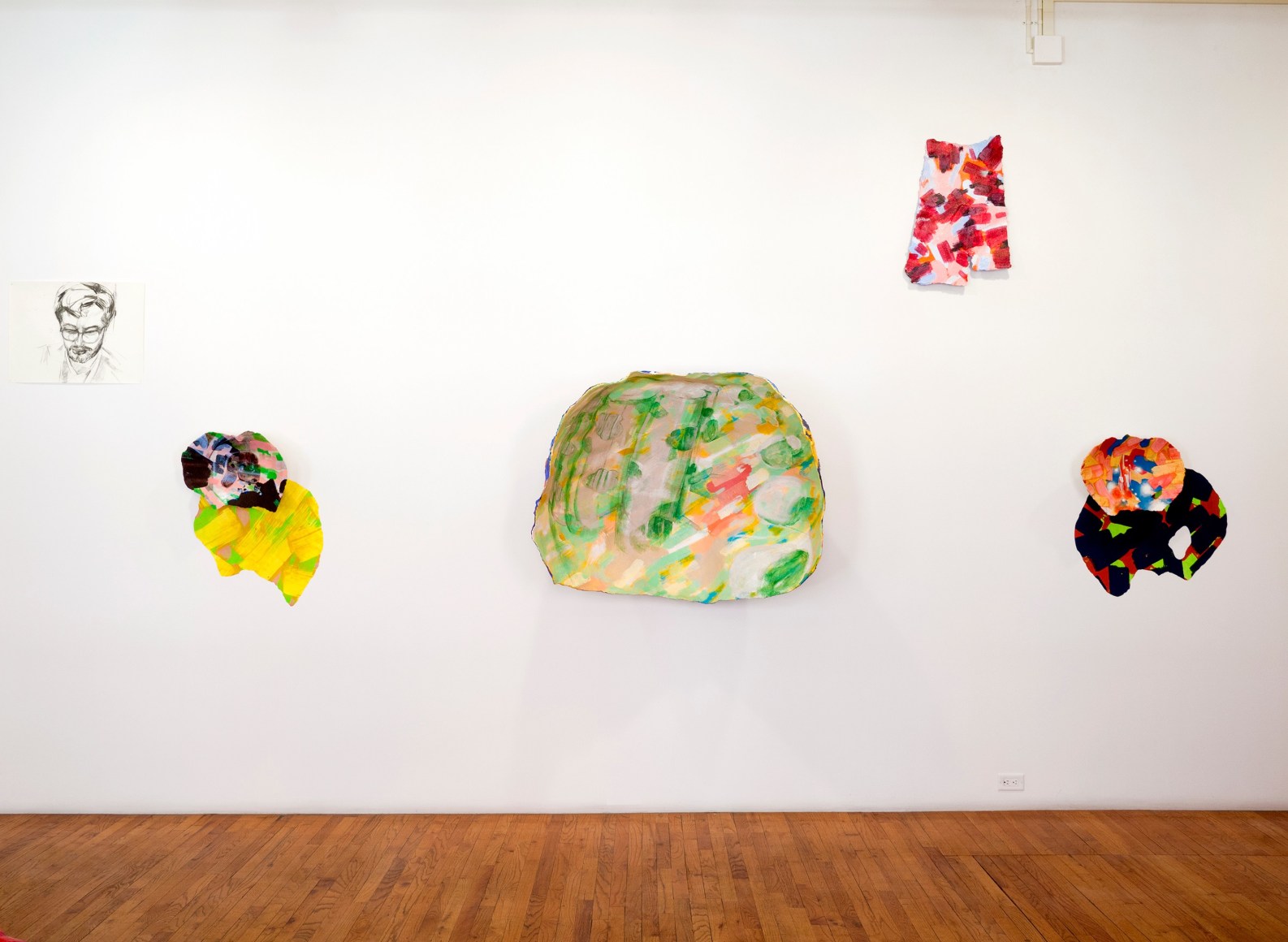 gorchov exhibition main wall installation