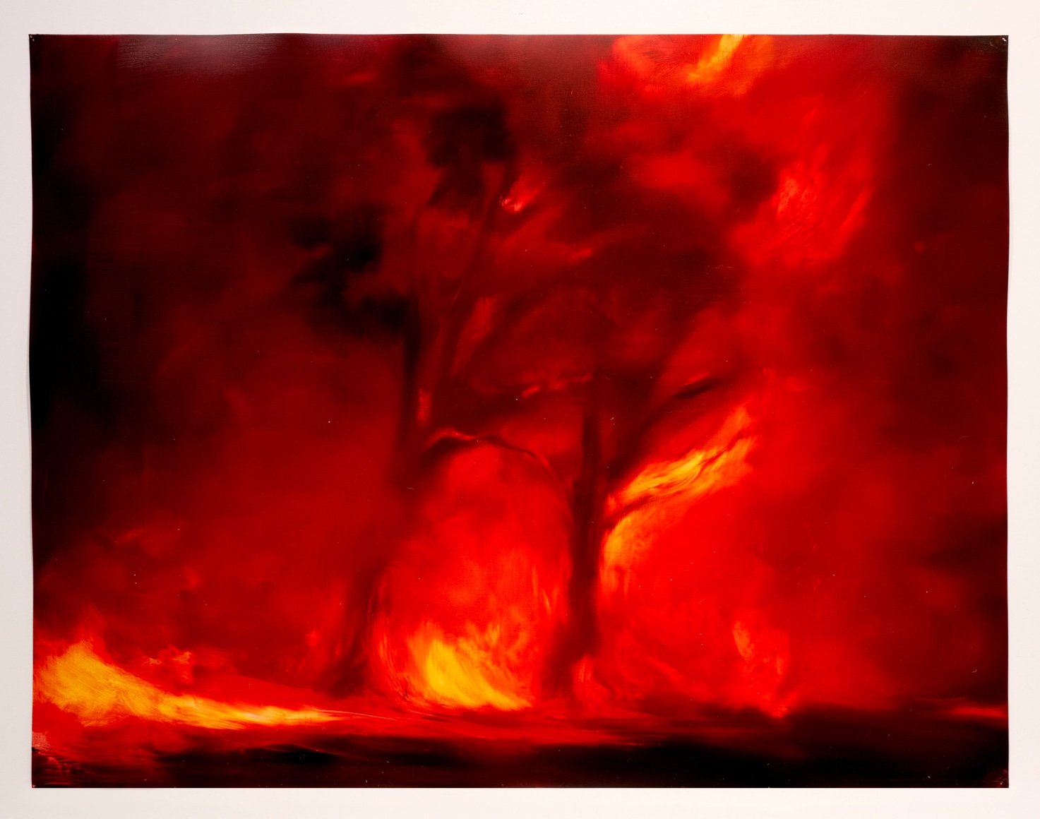 karen martson raging fire painting