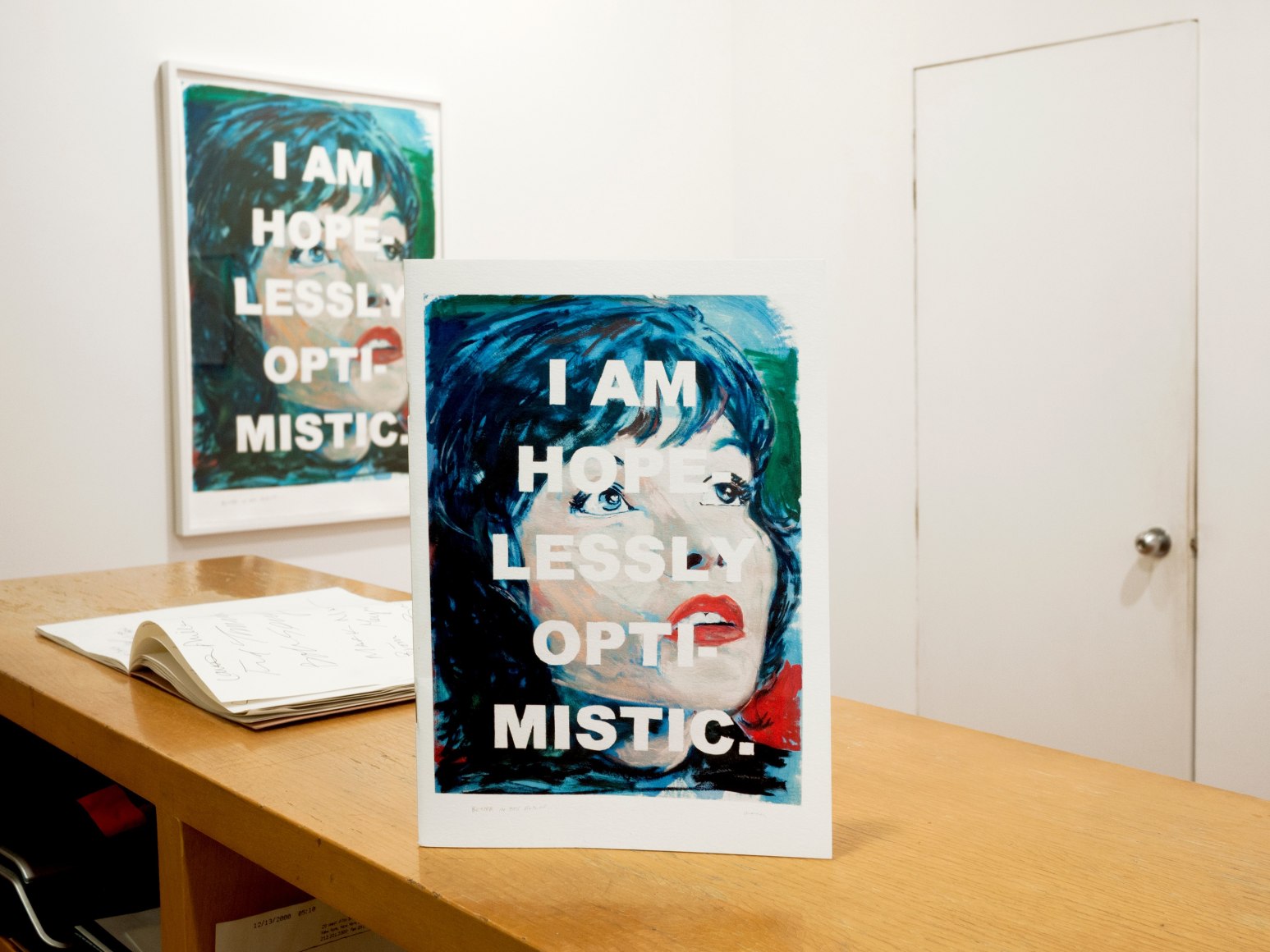 David Kramer Book and painting