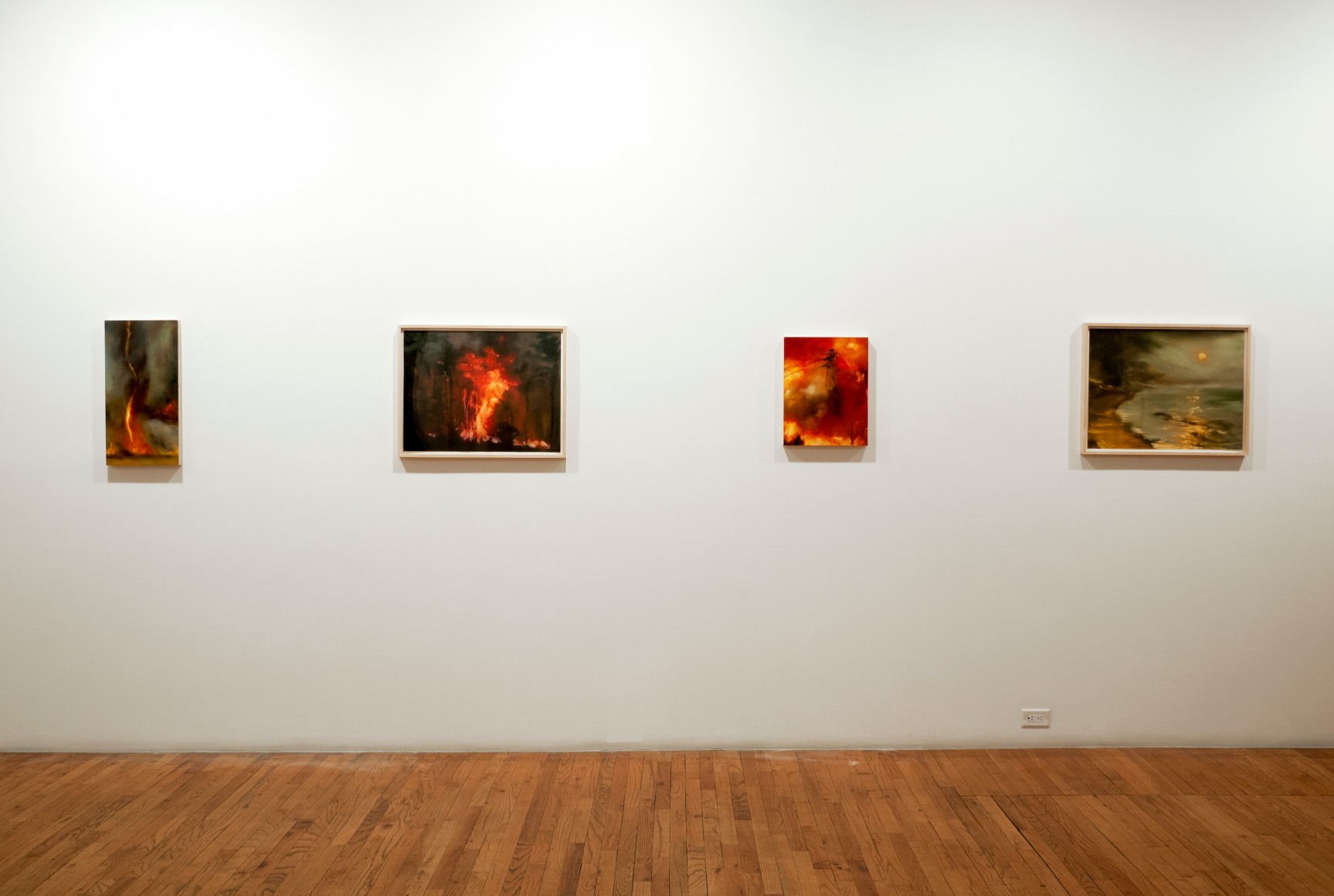 Karen Marston Fire Season installation view