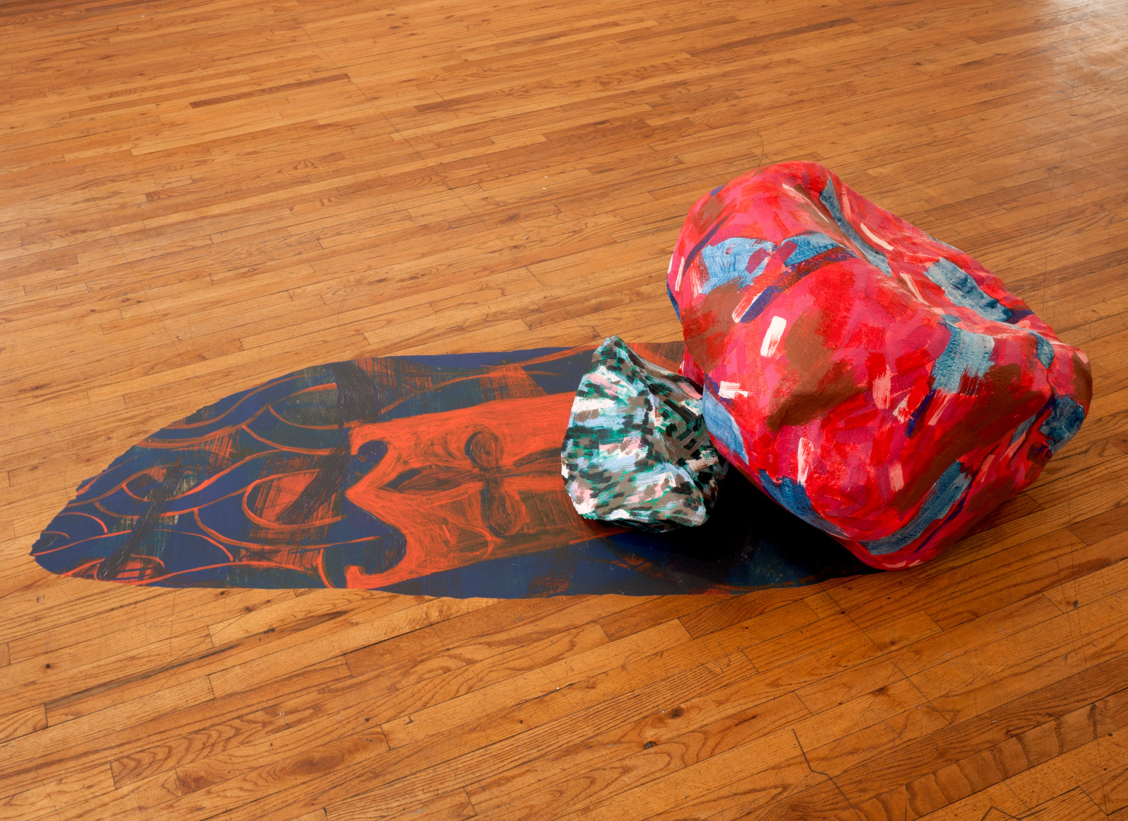 Gorchov Plaster floor sculpture