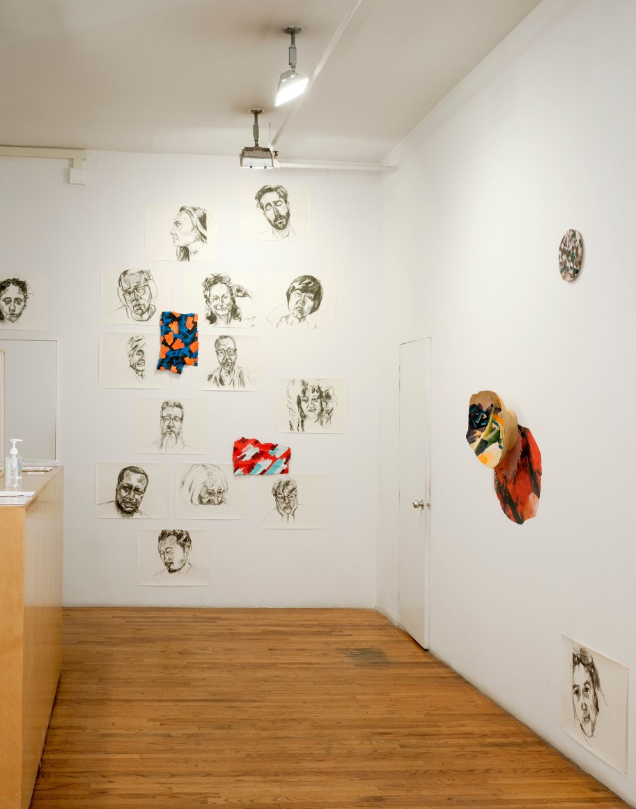 concavity exhibition corner installation