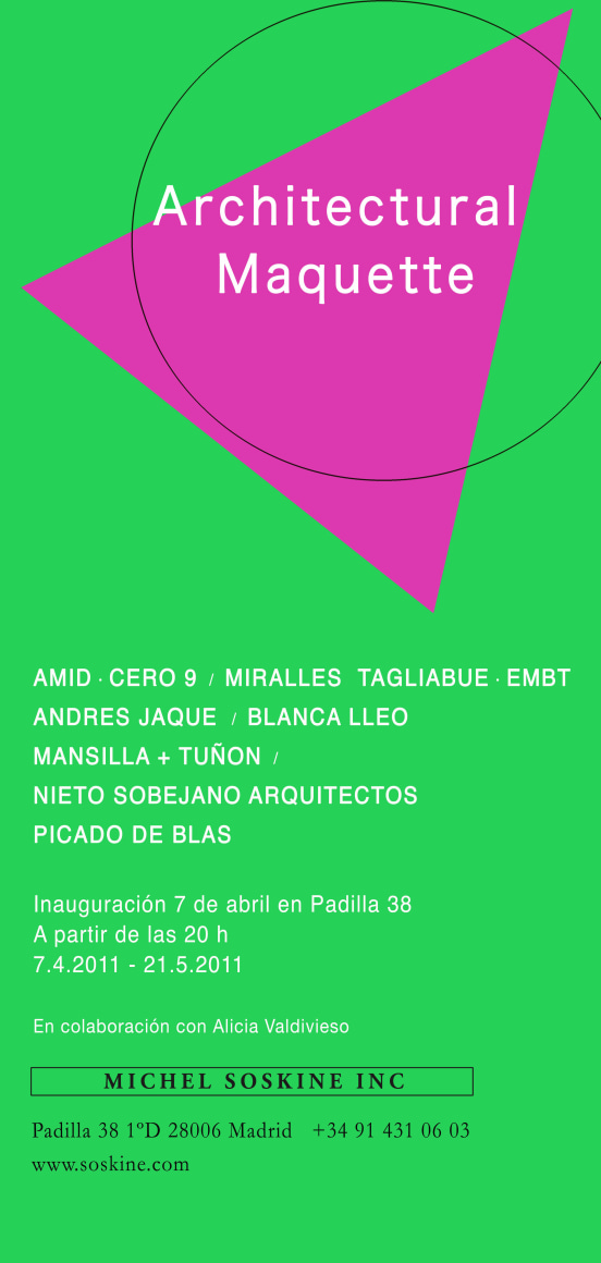 ARCHITECTURAL MAQUETTE