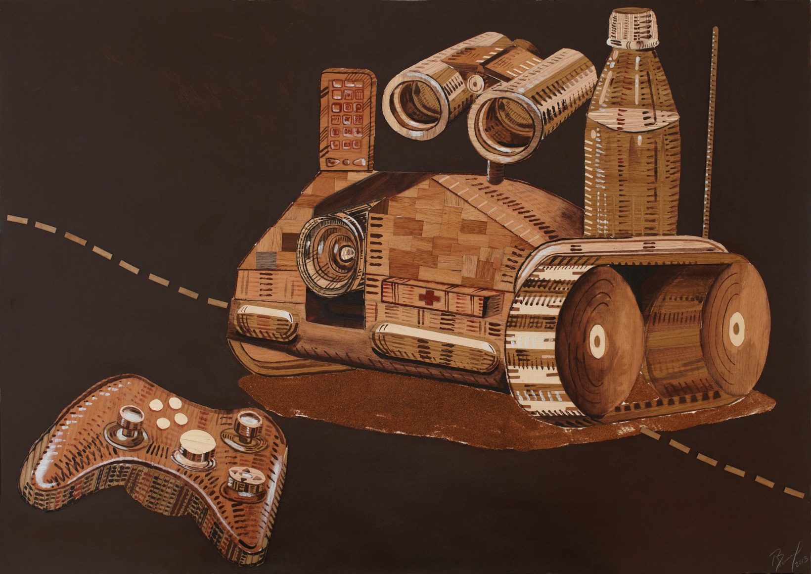 Abel Barroso, El Robot de la Frontera, 2013