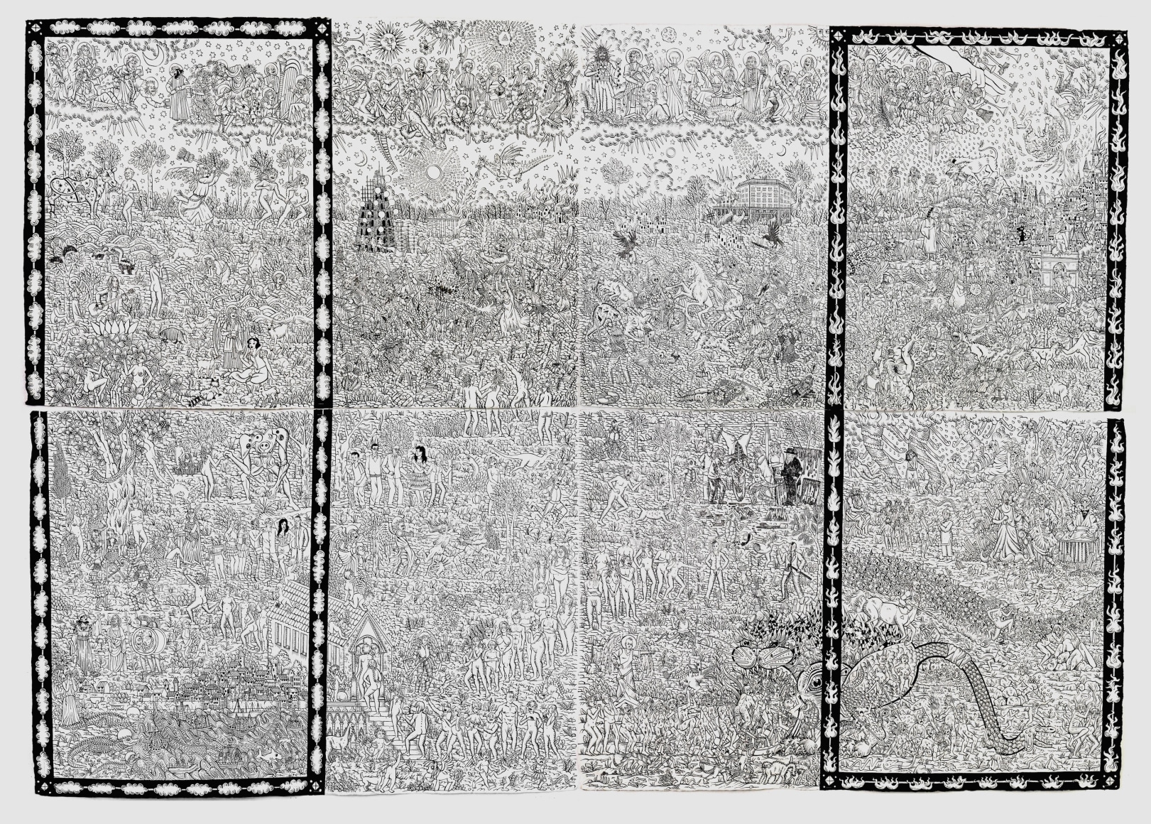 Agathe Piti&eacute; drawing