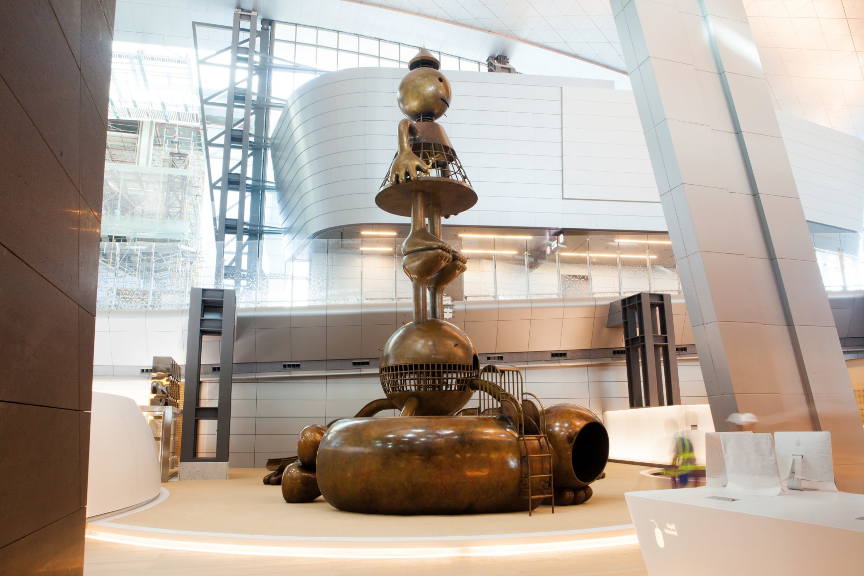 Hamad International Airport Playground Sculpture, Doha, Qatar