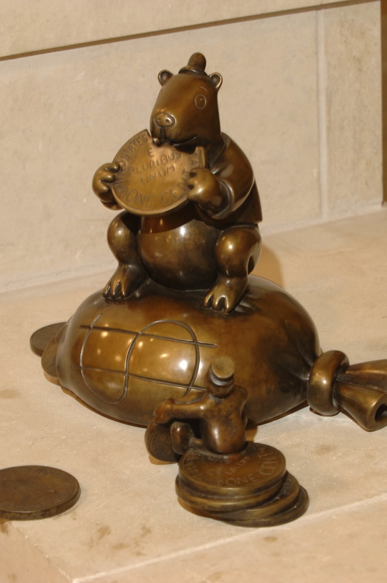 Horse and Rider,Texas Tech University, Student Union, Lubbock, TX