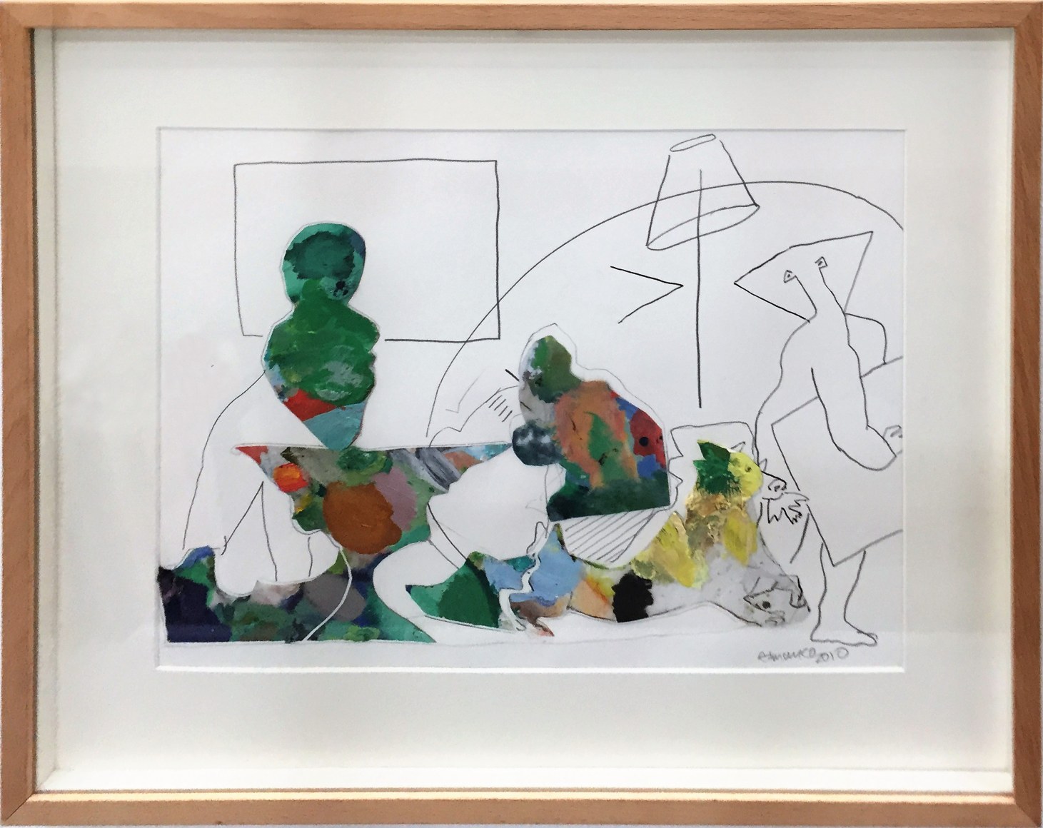 A La Calle Entre L&iacute;neas from Visto, no vista by Carlos Franco at Hg Contemporary