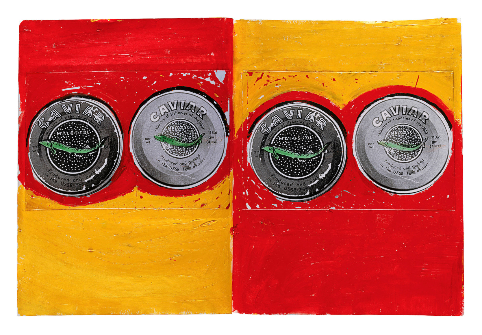 Caviar by Dan Eldon at Hoerle-Guggenheim Gallery