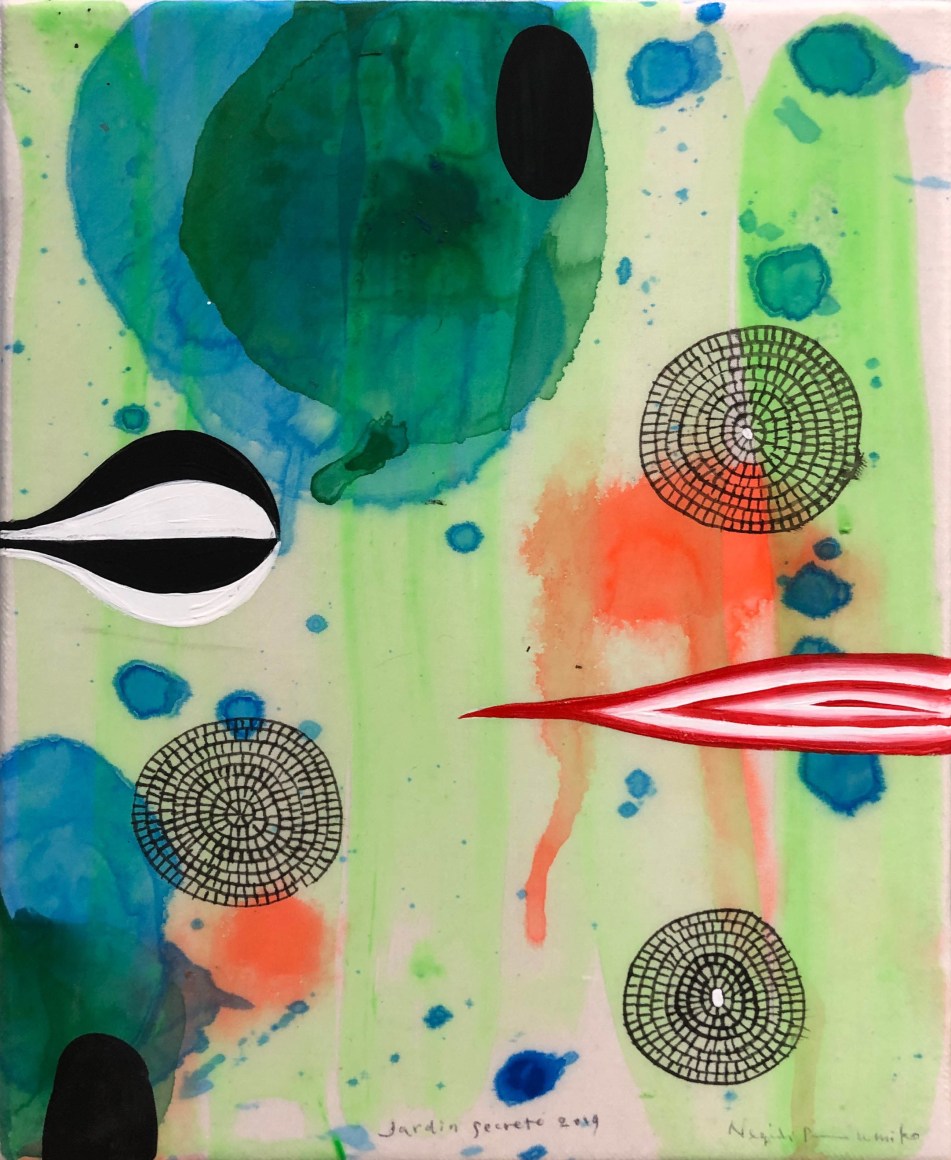 Jardín secreto Nº3 by Fumiko Negishi at Hg Contemporary, founded by Philippe Hoerle-Guggenheim