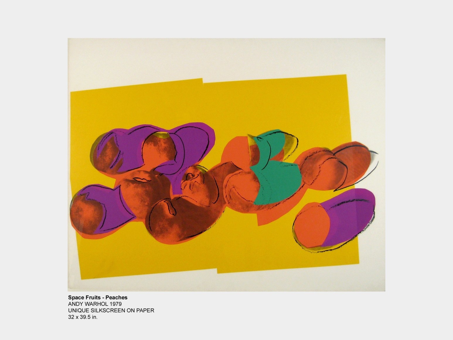 Space Fruit Unique 1 - Warhol