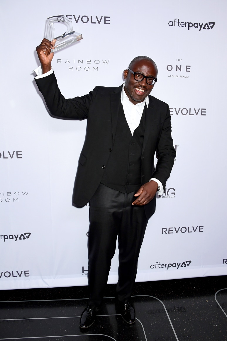 Edward Enninful at Hg Contemporary x Fma