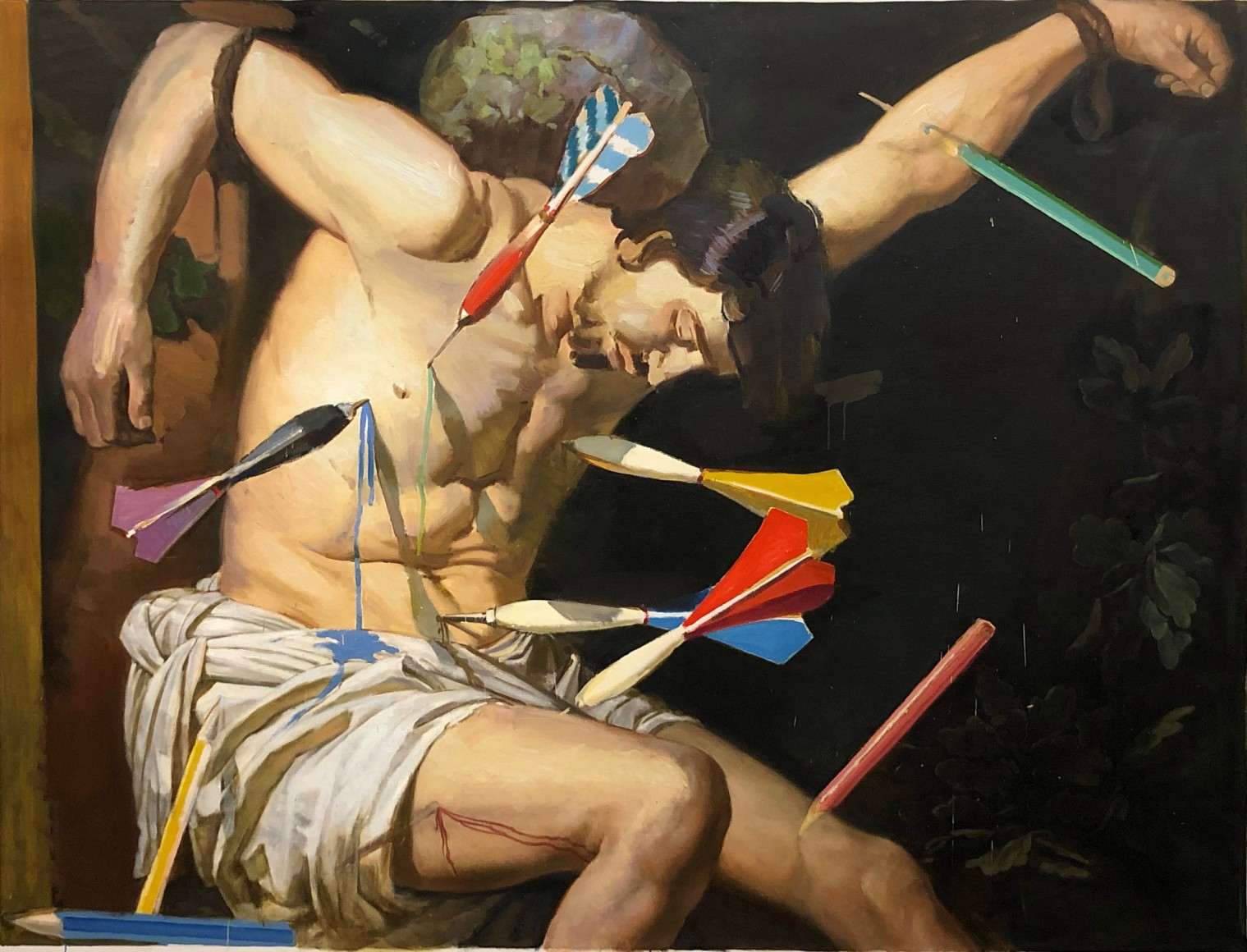 Reflection from Gulliver's Dream by Arsen Savadov at Hg Contemporary