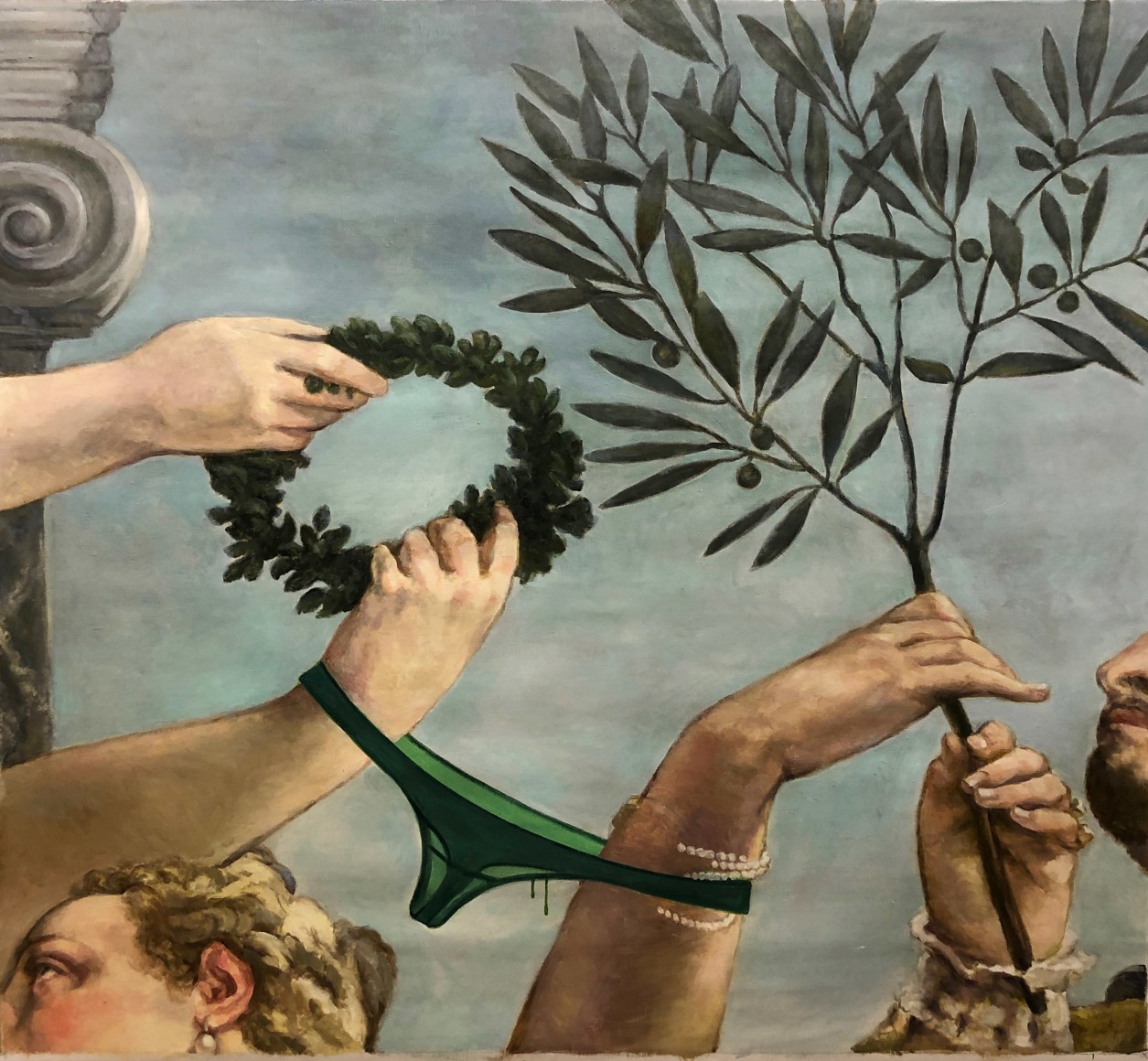 Trinity from Gulliver's Dream by Arsen Savadov at Hg Contemporary