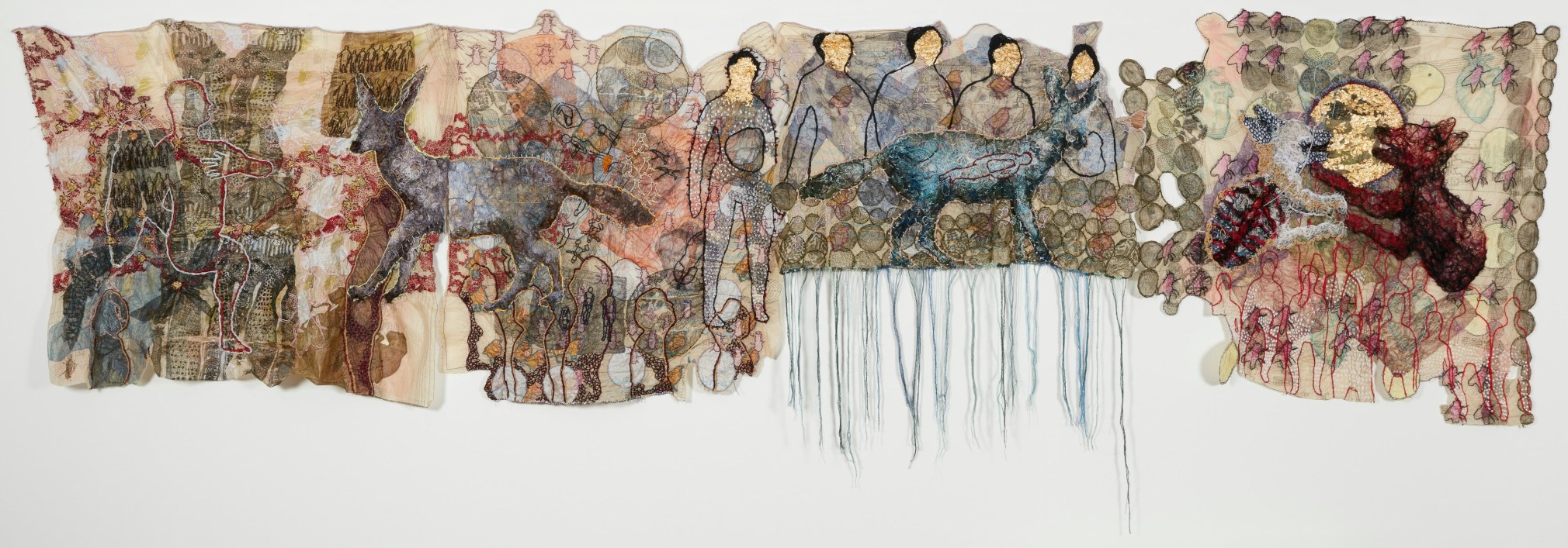 The Monster Withing by Mehwish Iqbal's exhibition Mind Body State at Hg Contemporary