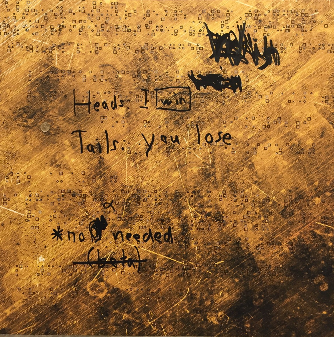 Alchemy: Turning S#!t Into Gold from Unusual and Exigent by Nelson Saiers at Hg Contemporary Art Gallery