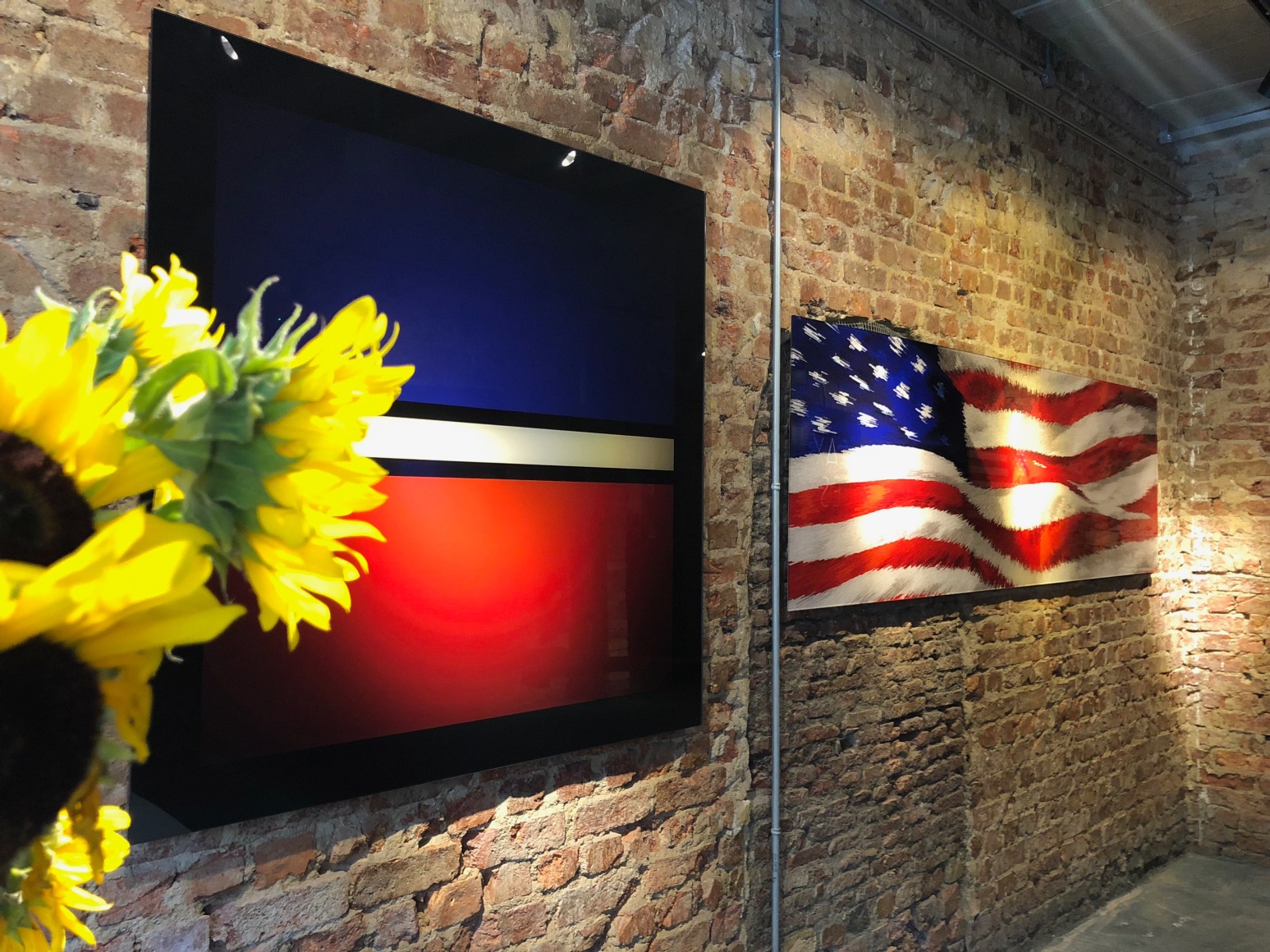 Exhibition View of Young Americans Tour at Hg Contemporary