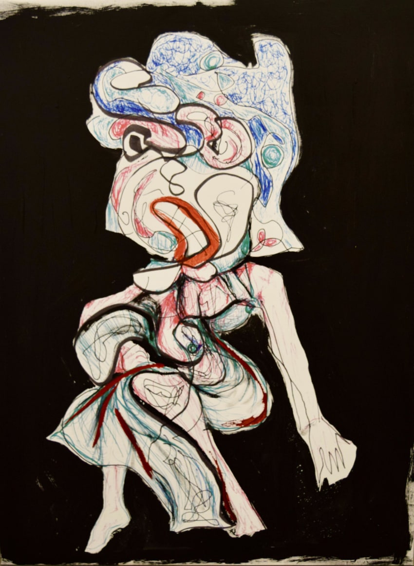 Piece from Smile by Alejandro Sanz and Domingo Zapata at Hg Contemporary Art gallery