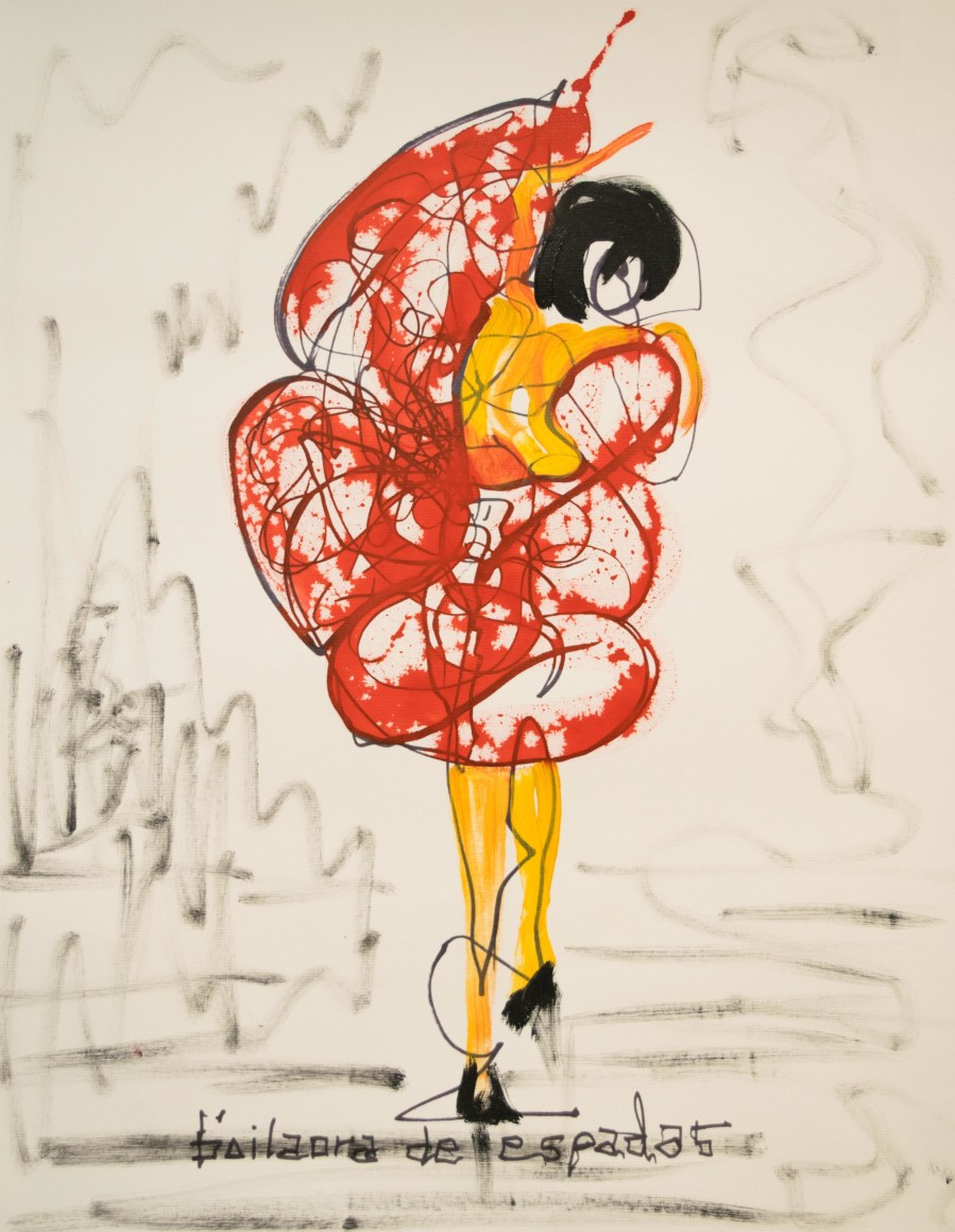 Bailaora de Espadas by Alejandro Sanz and Domingo Zapata at Hg Contemporary Art Gallery