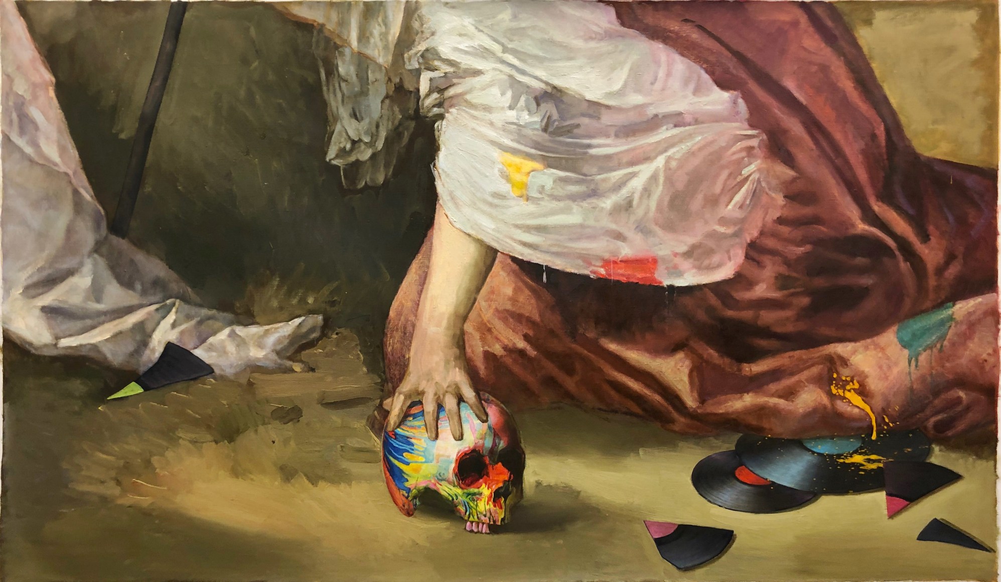 Asteroid by Arsen Savadov at Hg Contemporary art gallery