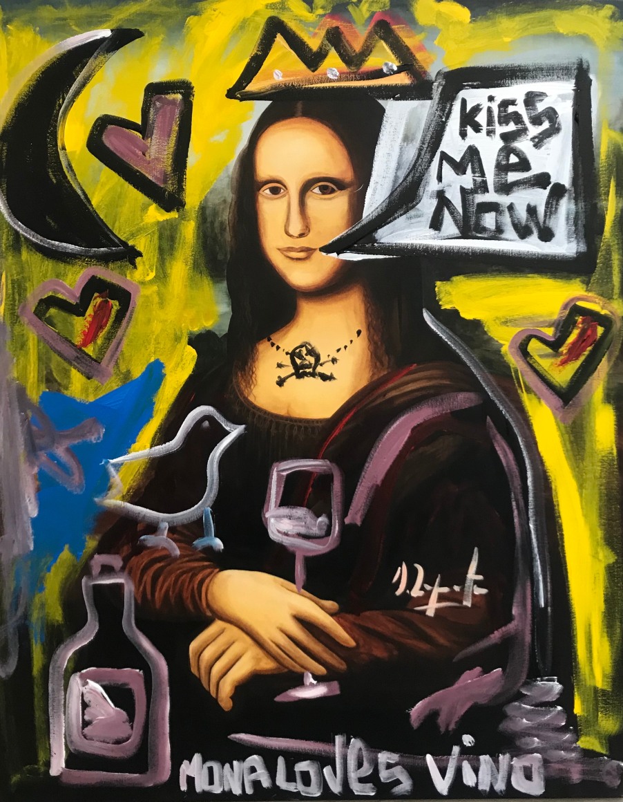 Piece from Smile by Alejandro Sanz and Domingo Zapata at Hg Contemporary Art gallery