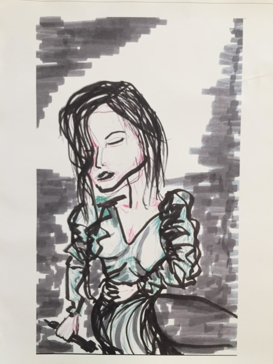 Piece from Smile by Alejandro Sanz and Domingo Zapata