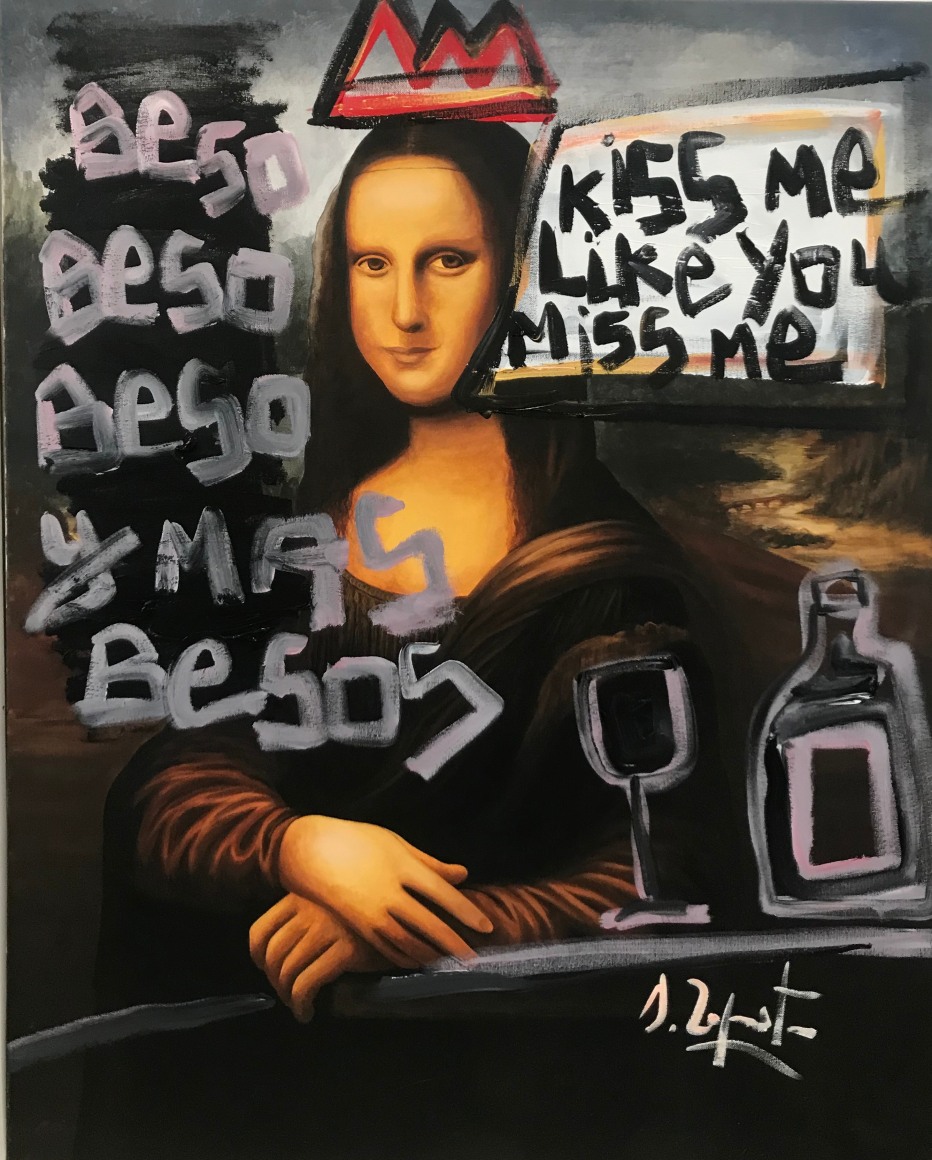 Piece from Smile by Alejandro Sanz and Domingo Zapata at Hg Contemporary Art gallery