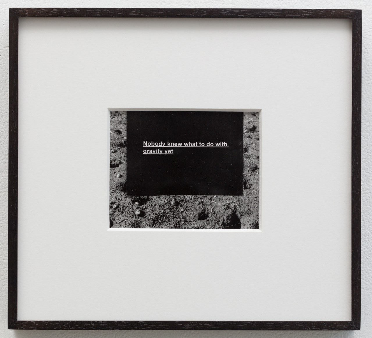 Cody Trepte, Nobody Knew What To Do With Gravity Yet