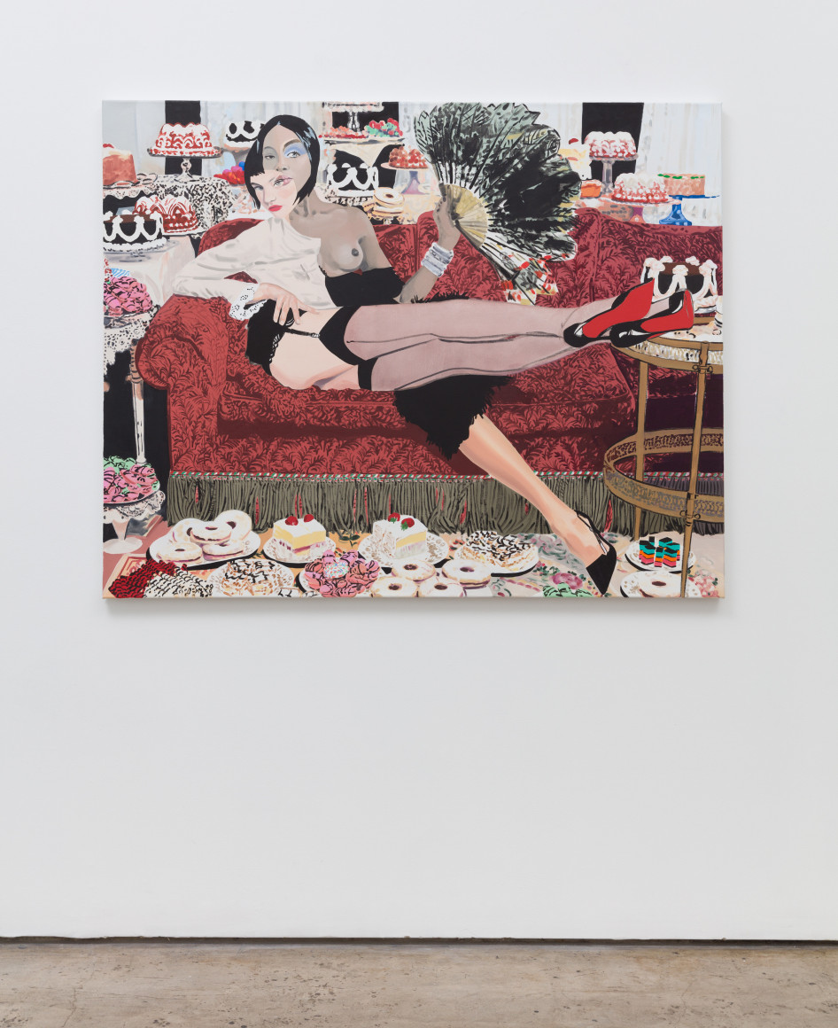 Christiane Lyons, Marlene: Arrangement in Mars Black and Rosewood