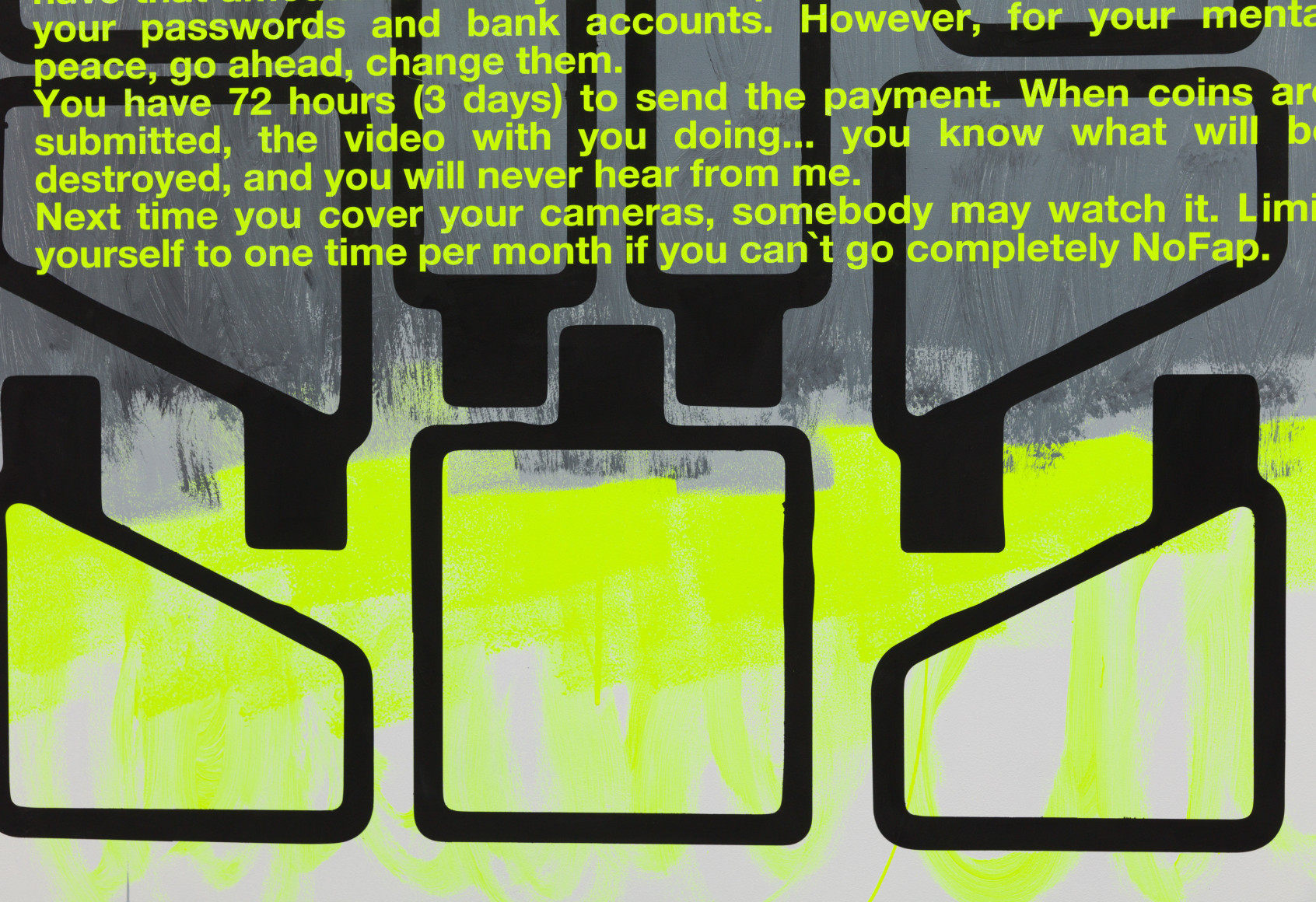 Johannes Wohnseifer, Spam-Painting (Hi! I will be direct...)