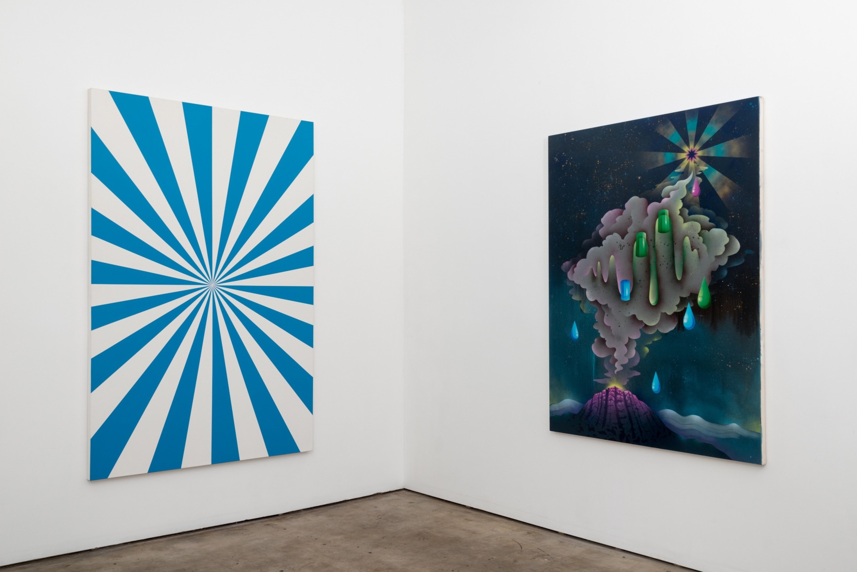 Above/Below/Within, Installation view at 313 North Fairfax Ave.