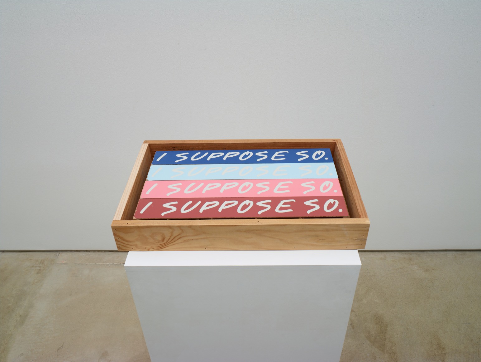 Meg&nbsp;Cranston &amp;amp; John Baldessari, Remnants of Fucked Up Paintings (I Suppose So), 2016