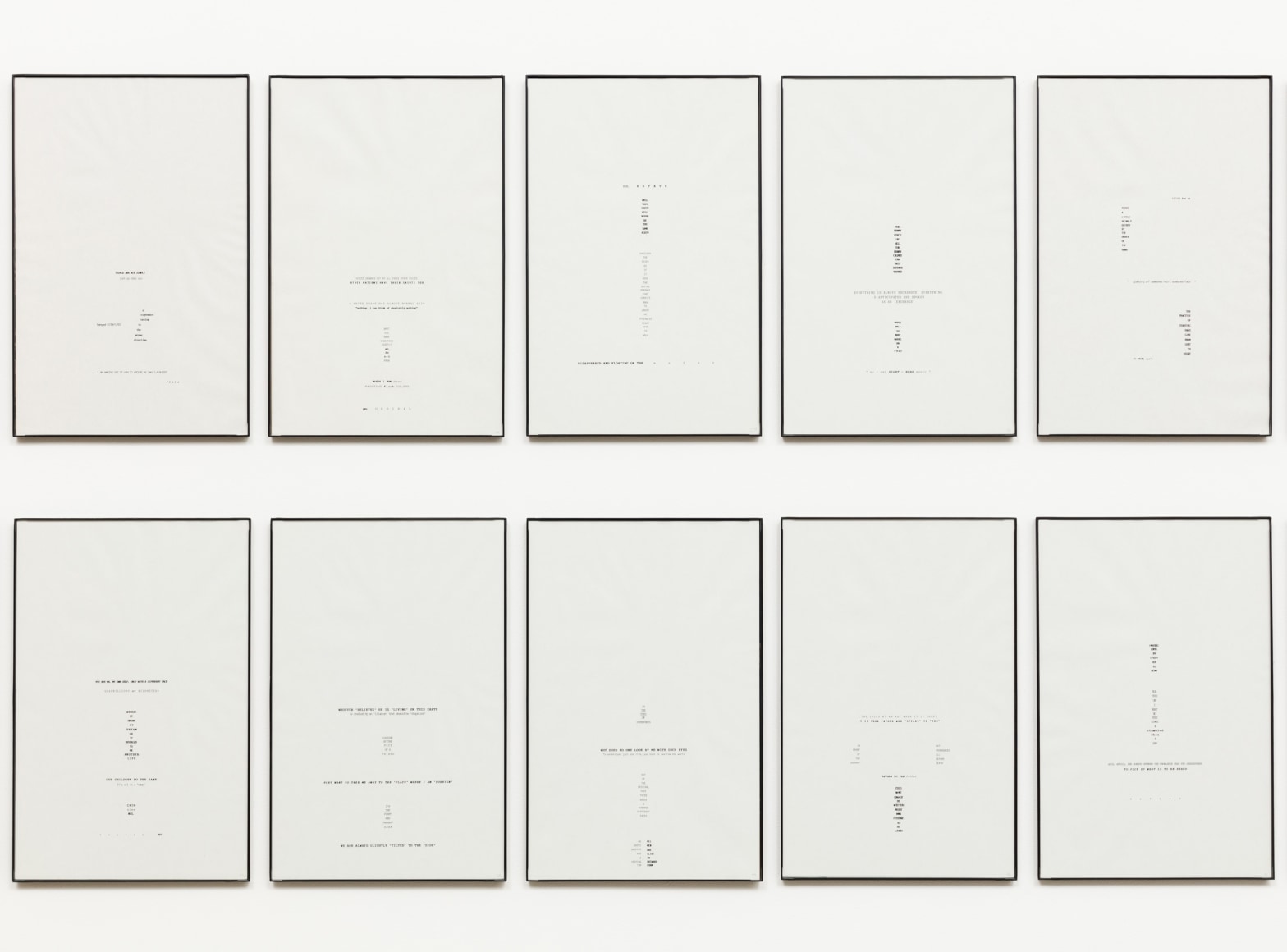 Jack Goldstein&nbsp; Selectric Works