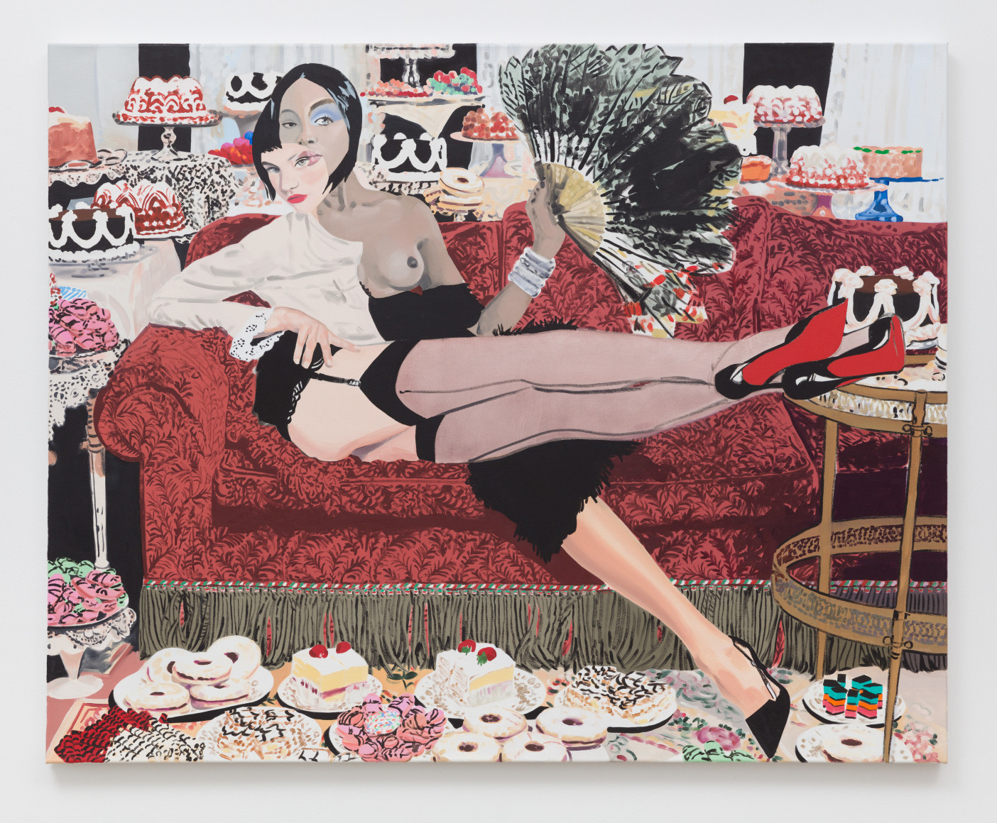 Christiane Lyons, Marlene: Arrangement in Mars Black and Rosewood