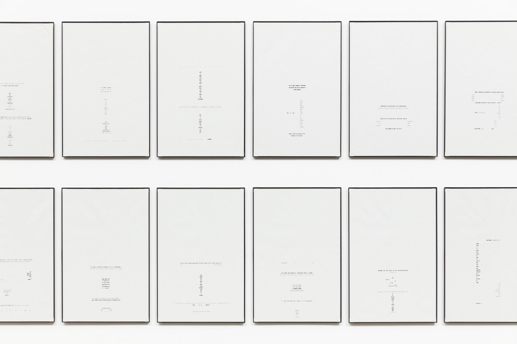 Jack Goldstein&nbsp; Selectric Works