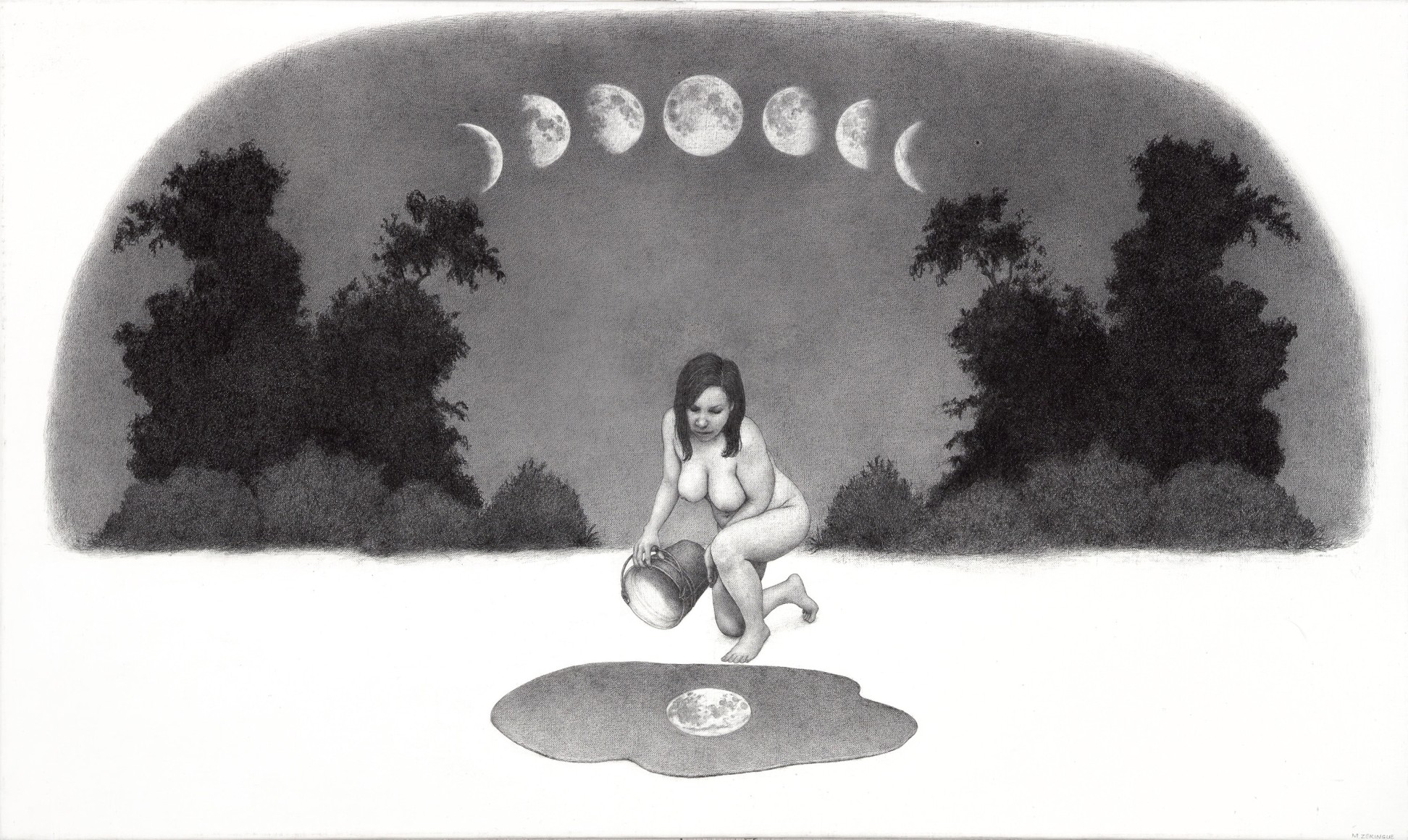 MONICA ZERINGUE, Narcissus, 2014